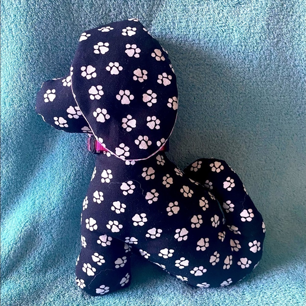 PLUSH DOG-HANDMADE-10 inches